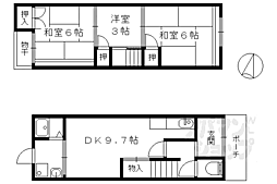 京都市営烏丸線 北大路駅 徒歩29分
