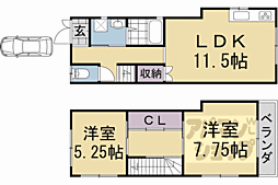 京都市営烏丸線 北大路駅 徒歩28分