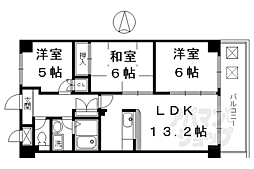 近鉄京都線 十条駅 徒歩9分 4階/-
