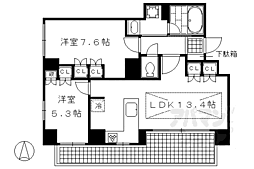 イーグルコート御池高瀬川 3階