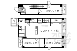 間取図画像 3LDK