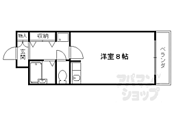 京福電気鉄道北野線 北野白梅町駅 徒歩17分