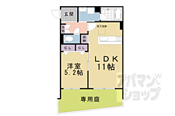 シャーメゾン　マーサ東山 102 1階1LDKの間取り