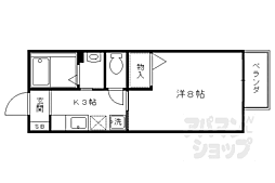 京福電気鉄道北野線 北野白梅町駅 徒歩12分 1階/-