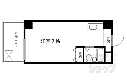 ヨシカワビル 1Kの間取図画像