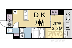 京都市営烏丸線 今出川駅 徒歩20分 7階/-