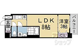 京都地下鉄東西線 二条駅 徒歩15分 2階/-