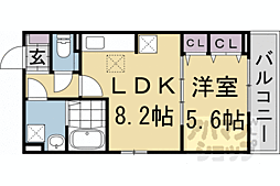 京都市営烏丸線 北大路駅 徒歩24分 1階/-
