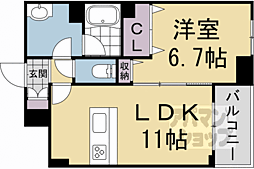 シャーメゾン三条東山 3階/302