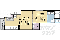 JR山陰本線 丹波口駅 徒歩10分 1階/-