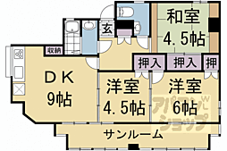 京都市営烏丸線 北大路駅 徒歩17分 3階/-
