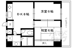 セノータ 2LDKの間取図画像