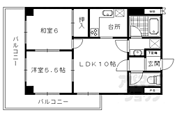 ライオンズマンション京都河原町第2 4階/402