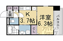 ベラジオ京都鴨川II 3階