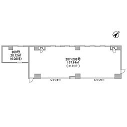 中田ビル 2階/207208209