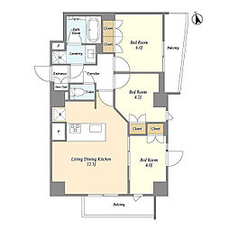 フレシア赤塚新町 8階/801