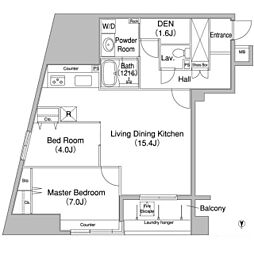 コンフォリア銀座EAST 2SLDKの間取図画像