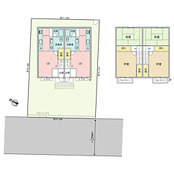 セレーノ 2LDKの間取り