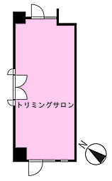 ネオアージュ勝どきみはらし ワンルームの間取図画像