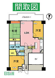 間取図画像 3SLDK