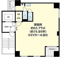 アスカ日本橋小伝馬町ビルの間取図画像