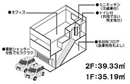 市川北方ウェルズ21パート5の間取図画像