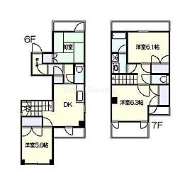 ベルデグランデ 4DKの間取図画像