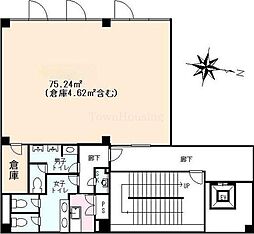 アスク新都心ビル ワンルームの間取図画像