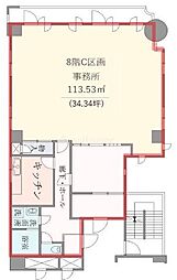 第一東商ビルの間取図画像