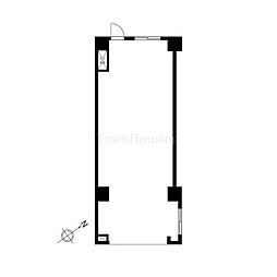 トーア新富マンションの間取図画像