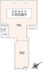 中野住研コーポの間取図画像