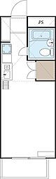 アイビー・ハウス 1Kの間取図画像