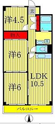 間取図画像 3LDK