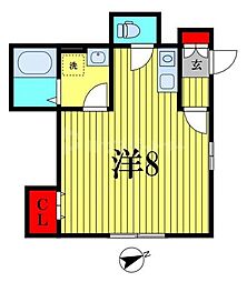 間取図画像 ワンルーム