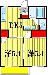 間取図画像 2DK