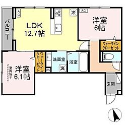 フォルテーヌ・イイクラI 1階