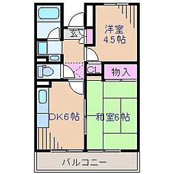 間取図画像 2DK