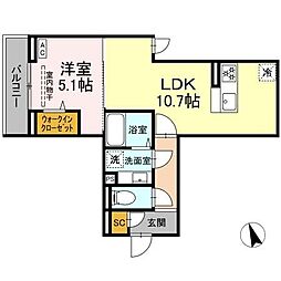 D Paina 上平間　II 3階/302