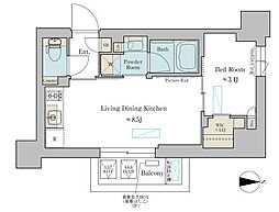 Brillia　ist　武蔵小杉 9階/902