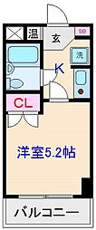 間取図画像 1K