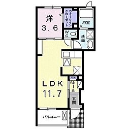 グリシーヌY 1階/102