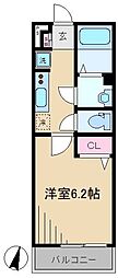 リブリ・LEVEL 1Kの間取図画像