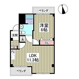 リバーサイドツルミ 3階