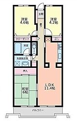 コンフォール北寺尾 3階/321