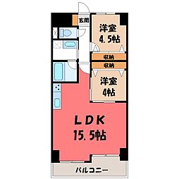 宇都宮駅 4.7万円