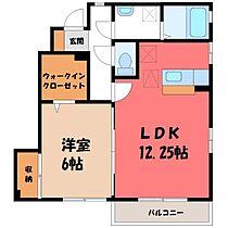 ロイヤルガーデン III  ｜ 栃木県宇都宮市西一の沢町（賃貸アパート1LDK・1階・46.65㎡） その2