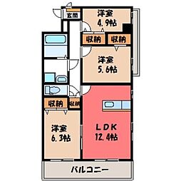 宇都宮駅 8.0万円