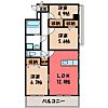 一の沢ヴィラージュマンション3階8.0万円