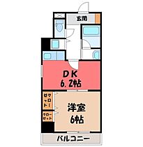 コートビレッジ駅前通り  ｜ 栃木県宇都宮市駅前通り3丁目（賃貸マンション1DK・3階・32.42㎡） その2