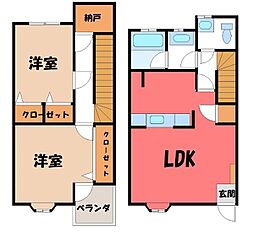 東武宇都宮線 西川田駅 徒歩20分